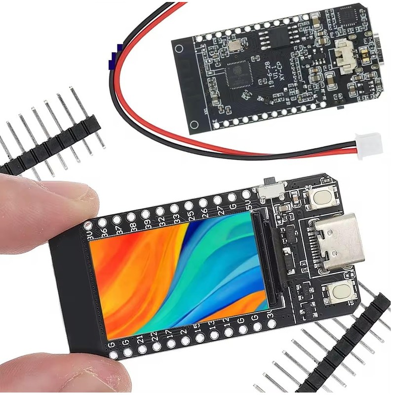 TECNOIOT 1 x T-Display ESP32 Development Board 1.14 Inch LCD
