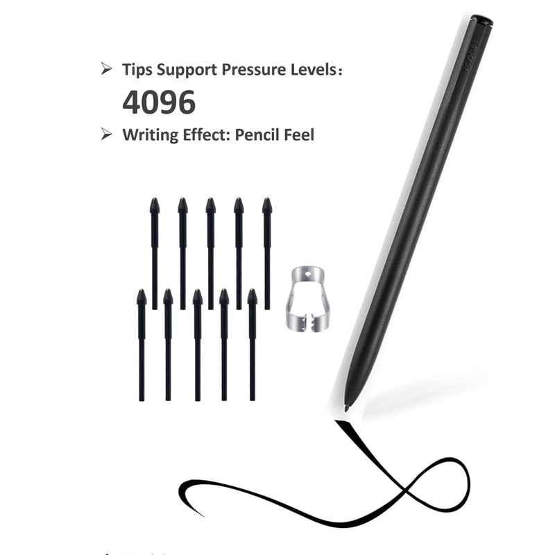 10PCS Tips Replacement for iFLYTEK AINOTE 2 Stylus Pen Tips,