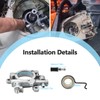 MS311 MS391 Oil Pump Oiler Worm Gear Kit Compatible with