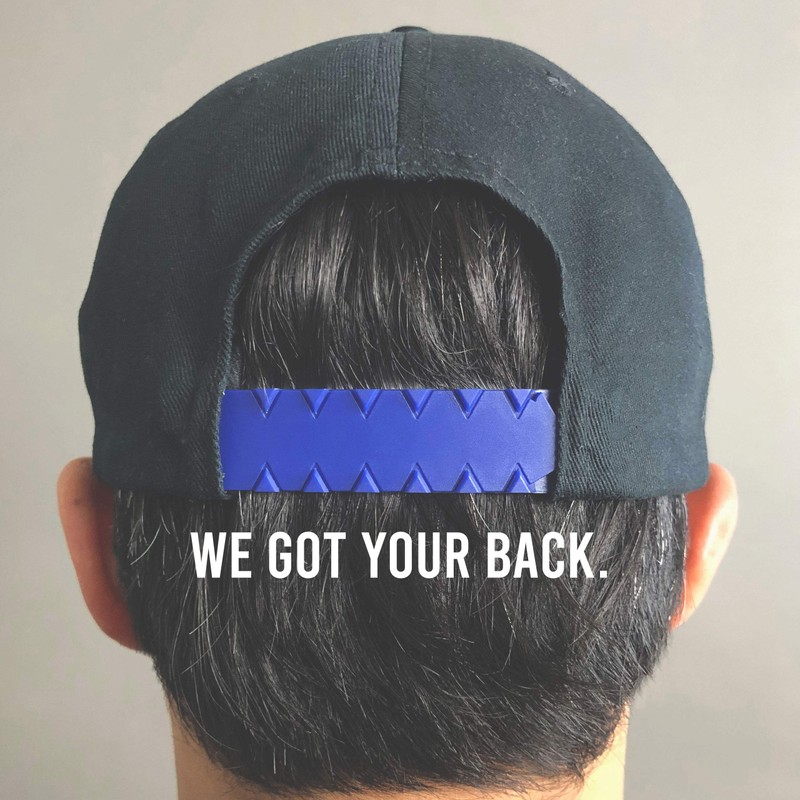 LYMSSESS Snapback Replacement Hat Strap (Dark Blue)