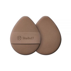 UnKnown Studio 17 Puff Soft Blurring Foundation High Adhesion Water Drop Type 2P / 스튜디오17 퍼프 소프트 블러링 파운데이션 고밀착 물방울형 2P