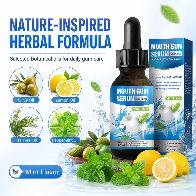 Gum Restore Drops, Premium Gum Repair for Receding Gums, Fresh