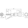 LOBTEX DSU13S Universal Socket "Strok" 0.5 inch (13 mm), Hex