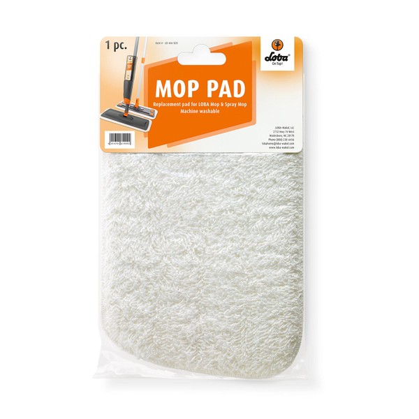 LOBA Microfiber Floor Cleaning Pad Spray Mop Mop (2 pack)