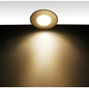 Trango® Set of 3 IP44 Recessed Lighting Round LED Module