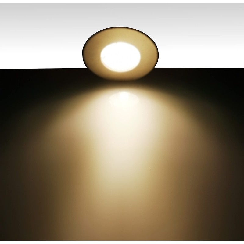 Trango® Set of 3 IP44 Recessed Lighting Round LED Module