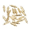 sourcing map Spring Test Probe Pin 20pcs 0.6mm Tip 6mm
