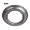 Partsam 3/4" round Stainless Steel Trim Ring Chrome Bezel For