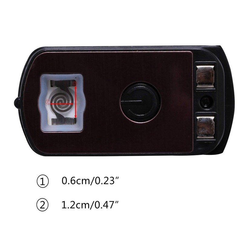 Car Ashtray with Blue LED Light Indicator and Lid for