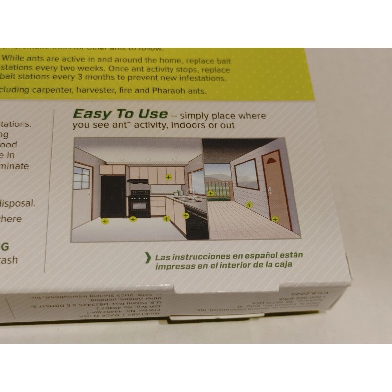 RESCUE 4 Pack Ant Bait Stations - Smarter Pest Control,