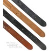 TB105 Western X-Laced Genuine Full Grain Leather Belt Strap with