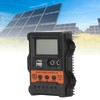 Solar Charge Controller LCD Display Double USB DC 12V‑24V Discharge