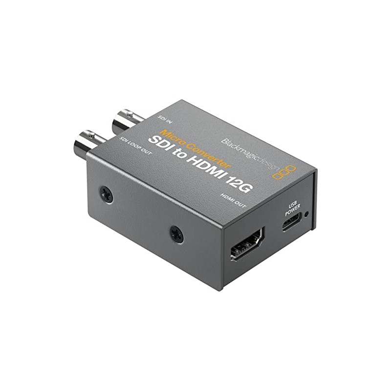 Blackmagic Design Micro Converter SDI to HDMI 12G Grey
