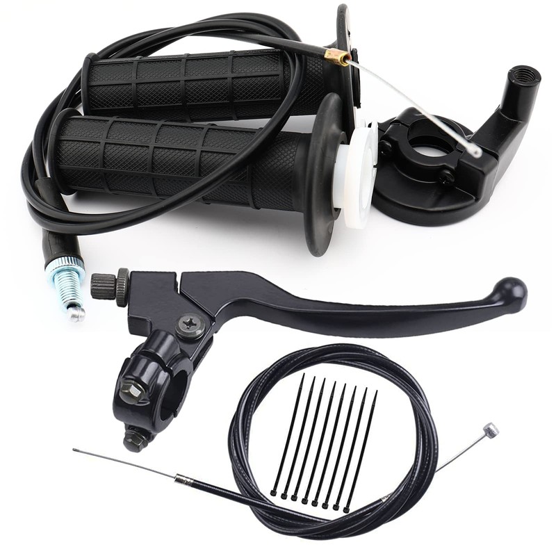 Left Right Handle &Left Brake Lever &Brake Cable &Throttle Cable