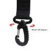 Oar Webbing Strap Holder Snap Clip Kayak Paddle Keeper For