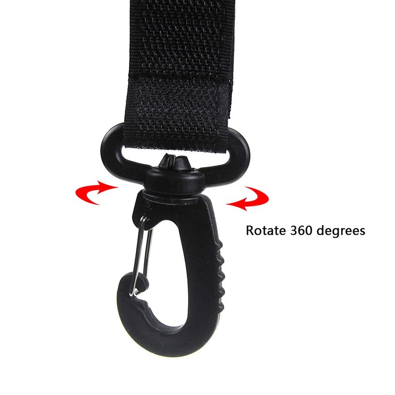 Oar Webbing Strap Holder Snap Clip Kayak Paddle Keeper For