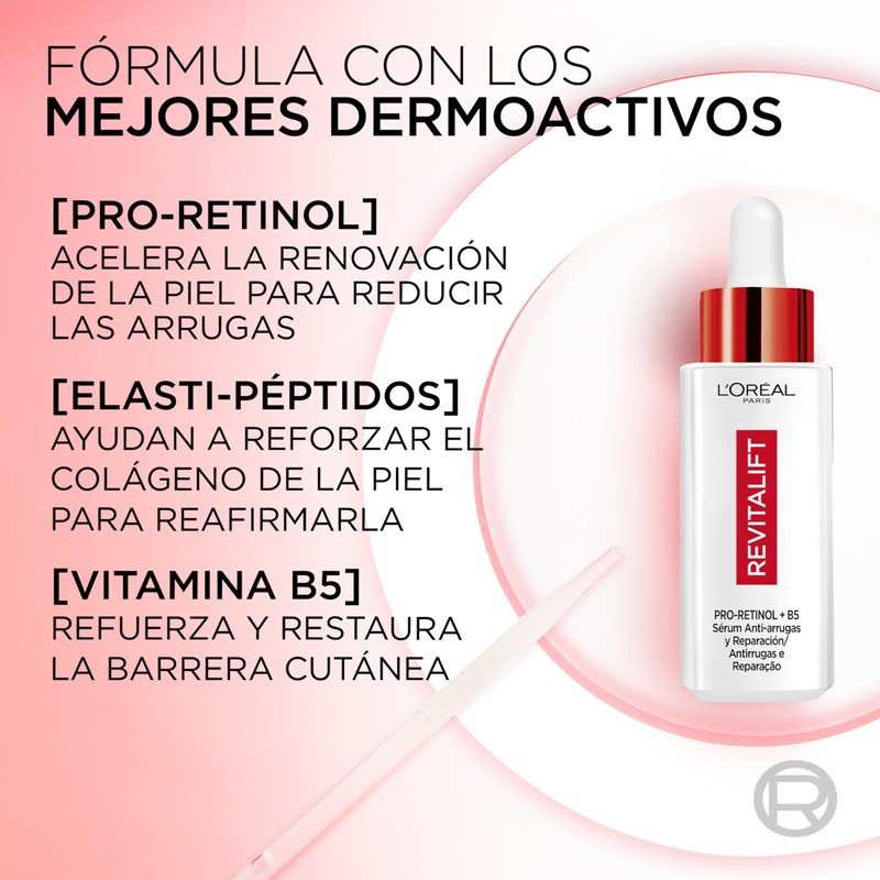 L'óreal Revitalift Smoothing moisturizing serum - 30 ml
