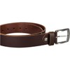 LINDENMANN Men's Leather Belt, Full Cowhide Leather, Buffalo Leather, 4