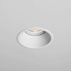 Astro Minima Round Fixed Indoor Downlight (Matt White), GU10 Lamp,