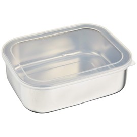 Sudokyo SUS430 18-0 Stainless Steel Square Freezer, Large