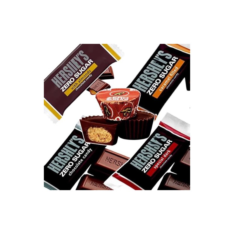 Zero Sugar Chocolate Candy Bag, Zero Sugar Assorted Flavors, for