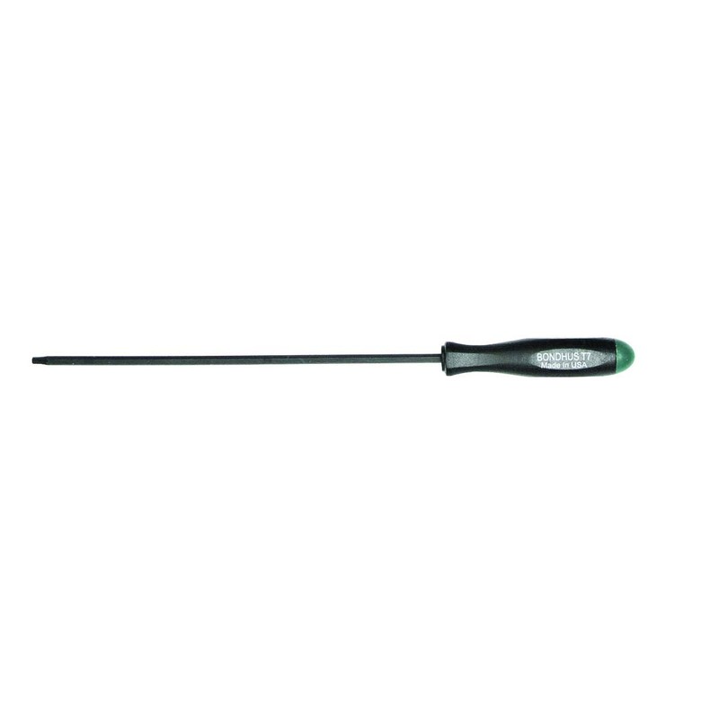 BONDHUS Torx® Extra Long Screwdriver T7 [Total Length: 6.6 inches