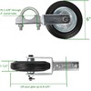 Mofeez Gate Wheel for Metal Swing Gate with 1-5/8" Thru