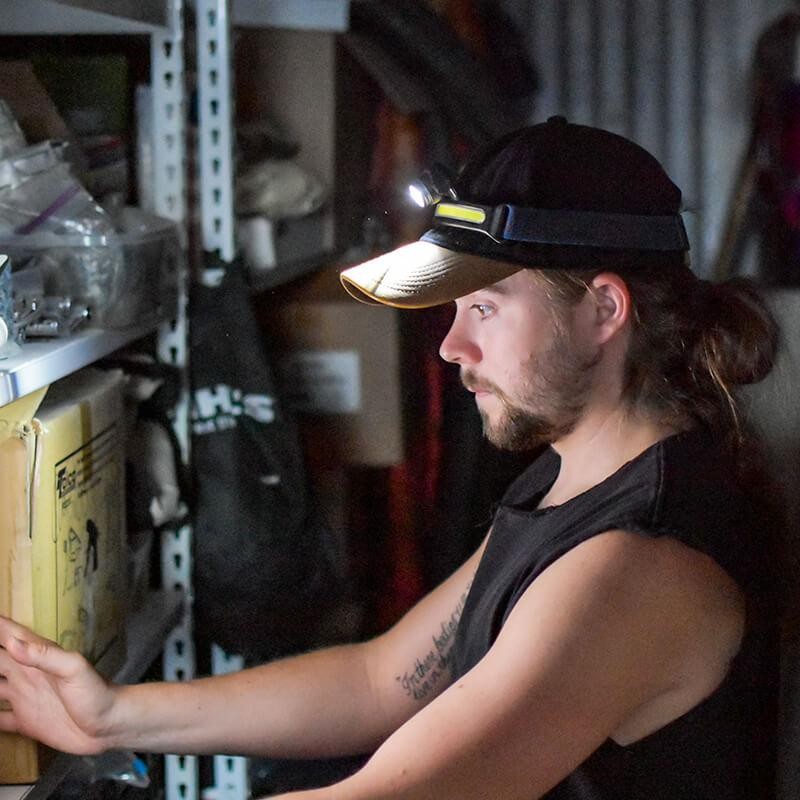 Hokolite 1300 Lumens 230° Wide Beam LED Headlamp Rechargeable Flashlights