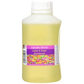 Cupcake World Intense Food Flavouring, Lemon and Violet Shortbread, 500 ml
