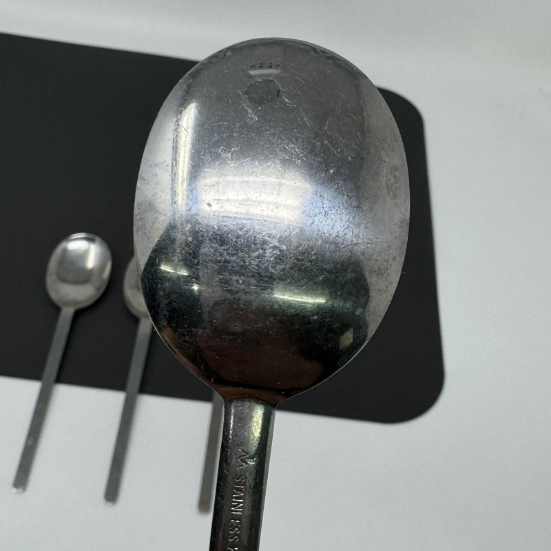 American Airlines AA Stainless Spoon Lot Of 4 Used