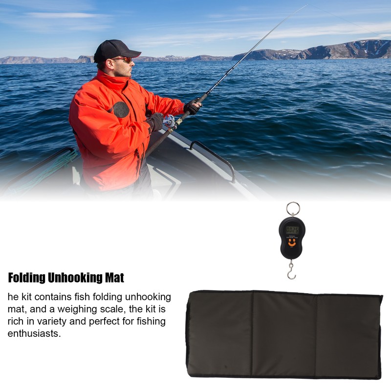 Multifunctional Fish Folding Unhooking Mat 3 Layers Sponge Folding Protection