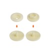 LIHAO Snap Button Plus Snaps, 100 Pairs, 0.5 inches (12