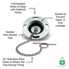The Flow Security Systems Non-Vented Locking Fuel Tank Cap |