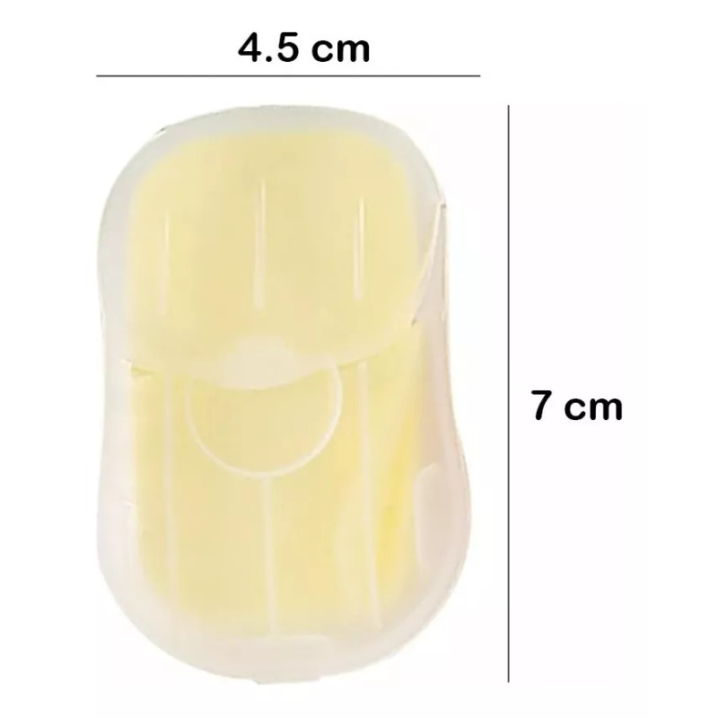 Universo en Linea 25 Estuche Laminas Papel Jabon Aromas Portatil
