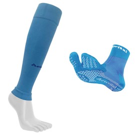 Activital Foot Supporter Japan + Gator Socks, S-M, Sky Blue