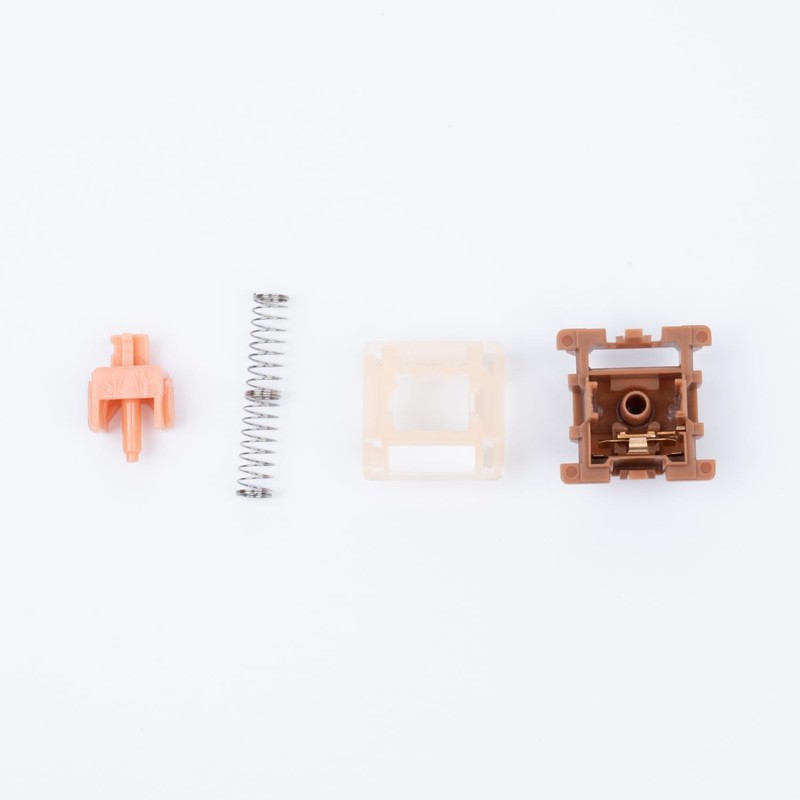 GATERON Mars Keyboard Switch, Linear 45gf RGB 5 Pin Pre-lubed