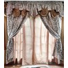 GOHD Samba Star. Jacquard Window Curtain Panel Drape with Attached