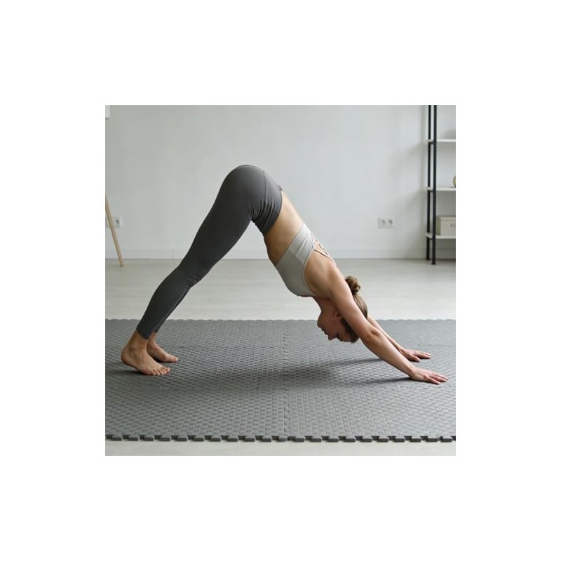 Art3d Eva Puzzle Exercise Mats, 24"x24" x 1/2” Thick Foam