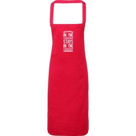 Hippowarehouse What happens in the garden stays in the garden Apron kitchen cooking painting DIY onesize adult