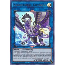 Yu-Gi-Oh! - Knightmare Gryphon - MP19-EN029 - Ultra Rare - 1st Edition - 2019 Gold Sarcophagus Tin Mega Pack