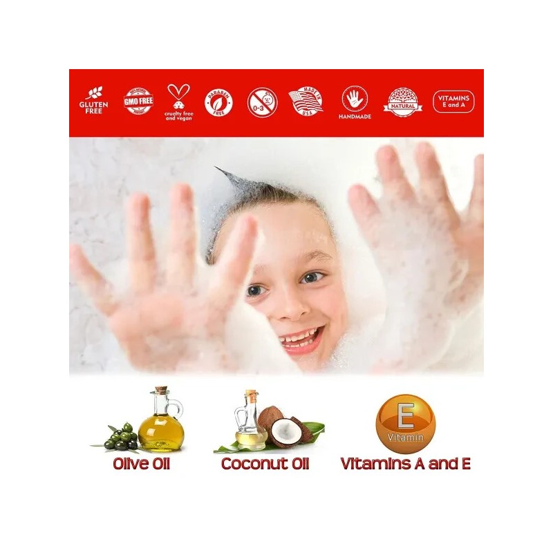 Relaxcation 3 Large Bath Bombs for Kids with Surprise MARIO