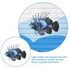 TOPPERFUN Iron ​​animal Wall Hanging, 10.22x7.86in Tropical Decoration, Summer Marine
