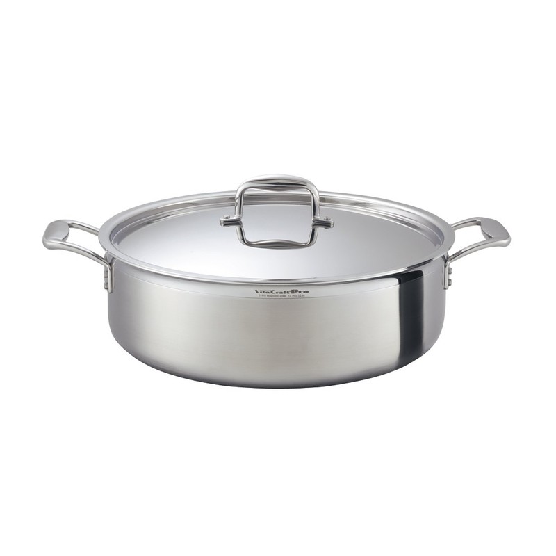 VitaCraft Lid Pro 9.4 inches (24 cm) 0403 Silver