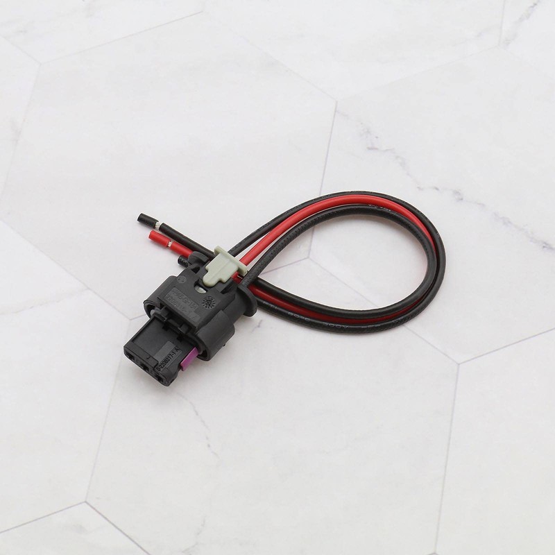 ECSiNG Pack of 2 3-Pin Parking Sensor Plug Replacement Pigtail