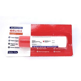 Geliga Stick Balm (Balsem Stick), 10 Gram (Pack of 6)