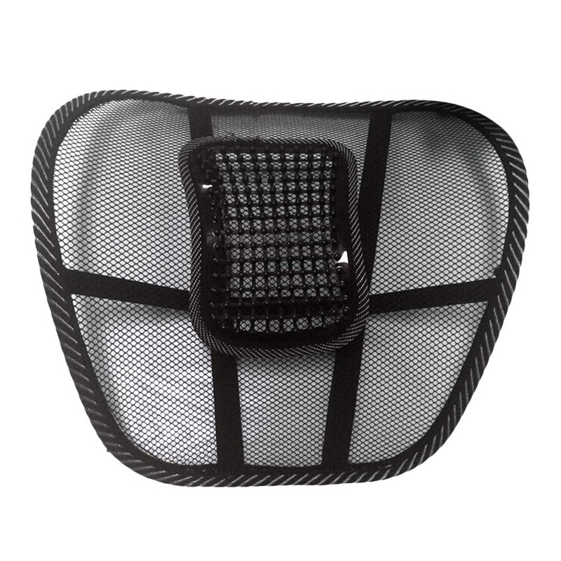Car Back Support,Car Mesh Chair Back Support Massage Cushion Mesh