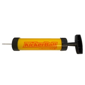 Kicker Manual Ball Pump by Swerve Ball – Portable Air Pump for Sports Balls, Soccer, Basketball, Football, Volleyball, Inflator Needle Included, Easy to Use
