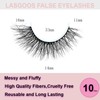 False Eyelashes Faux Mink Lashes Russian Strip Lashes DD Curl
