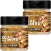 Domestic ginseng powder 200g x 2 / 국산 인삼 분말 가루 200g 2개