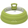 GLOU-GLOU GOOSE GGG Vented Glass Microwave Splatter Guard Lid with